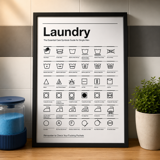 Laundry Guide for Single Men